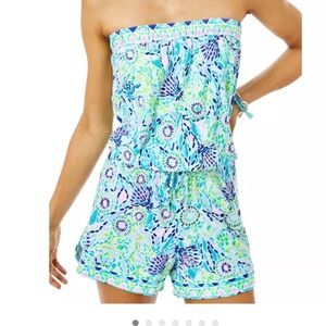 Floral Patterned Romper